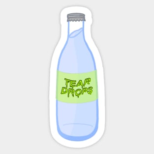 Copy of If Tear Drops Could Be Bottled - Version 3/3 Sticker